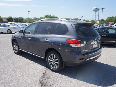 nissan pathfinder 2014 dk  gray suv sv gasoline 6 cylinders front wheel drive automatic 76116