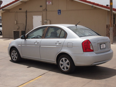 hyundai accent 2007 silver sedan gls gasoline 4 cylinders front wheel drive automatic 79110