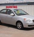hyundai accent 2007 silver sedan gls gasoline 4 cylinders front wheel drive automatic 79110