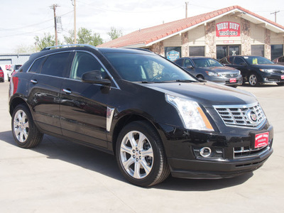 cadillac srx 2014 black performance collection flex fuel 6 cylinders all whee drive automatic 79110