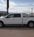 ford f 150 2012 white lariat 6 cylinders automatic 79110