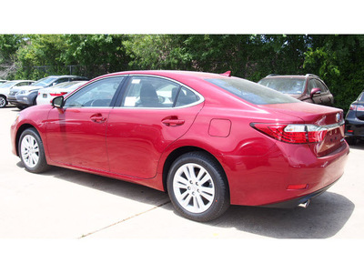 lexus es 350 2014 red sedan 6 cylinders automatic 77074