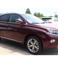 lexus rx 350 2014 dk  red suv 6 cylinders automatic 77074