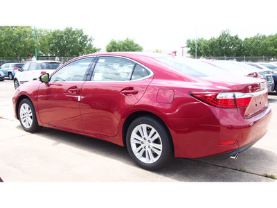 lexus es 350 2014 red sedan 6 cylinders automatic 77074