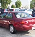 toyota corolla 2002 red sedan gasoline 4 cylinders front wheel drive manual 77099