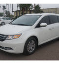 honda odyssey 2014 white van ex l res gasoline 6 cylinders front wheel drive 6 speed automatic 78586