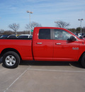 ram 1500 2013 red pickup truck slt flex fuel 8 cylinders 2 wheel drive 6 speed automatic 76108
