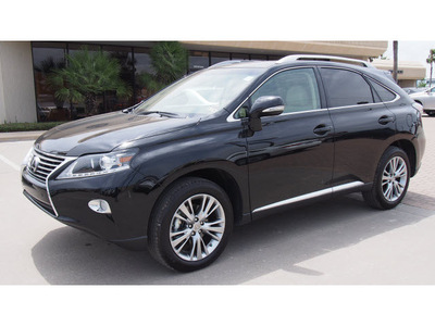 lexus rx 350 2014 black suv gasoline 6 cylinders front wheel drive shiftable automatic 77546