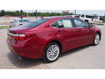 lexus es 350 2014 red sedan gasoline 6 cylinders front wheel drive automatic 77546