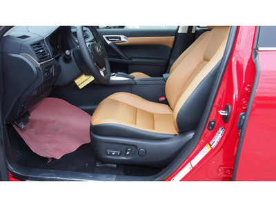 lexus ct 200h 2014 red hatchback hybrid 4 cylinders front wheel drive cvt 77546