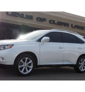 lexus rx 350 2012 white suv 6 cylinders shiftable automatic 77546