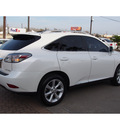 lexus rx 350 2012 white suv 6 cylinders shiftable automatic 77546