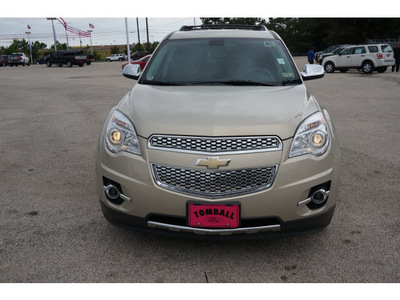 chevrolet equinox 2010 gold suv ltz 4 cylinders automatic 77375