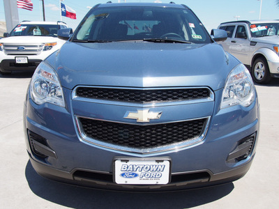 chevrolet equinox 2011 blue suv lt gasoline 4 cylinders front wheel drive automatic 77521