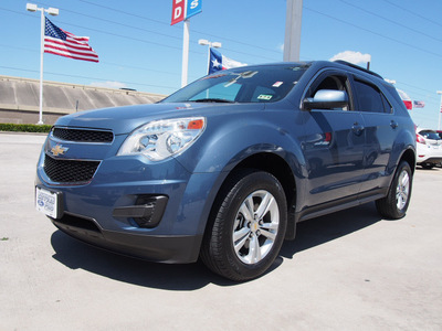 chevrolet equinox 2011 blue suv lt gasoline 4 cylinders front wheel drive automatic 77521