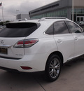 lexus rx 350 2013 white suv gasoline 6 cylinders front wheel drive automatic 77074