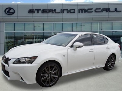 lexus gs 350 2014 white sedan gasoline 6 cylinders rear wheel drive automatic 77074