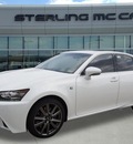 lexus gs 350 2014 white sedan gasoline 6 cylinders rear wheel drive automatic 77074