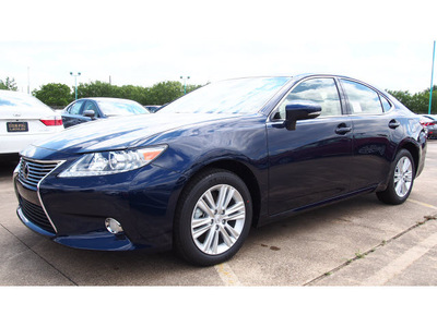 lexus es 350 2014 dk  blue sedan gasoline 6 cylinders front wheel drive automatic 77074