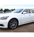 lexus ls 460 2014 white sedan gasoline 8 cylinders rear wheel drive automatic 77074