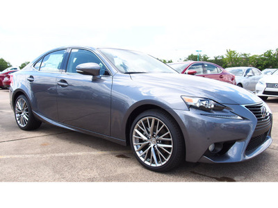 lexus is 250 2014 gray sedan gasoline 6 cylinders rear wheel drive automatic 77074