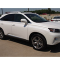 lexus rx 350 2013 white suv gasoline 6 cylinders front wheel drive shiftable automatic 77546
