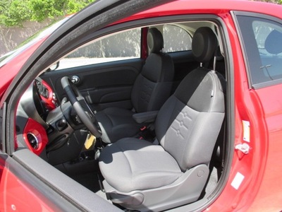 fiat 500 2013 red hatchback 2dr hb pop gasoline 4 cylinders front wheel drive automatic 76108