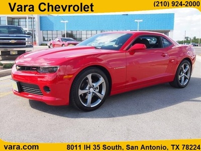 chevrolet camaro 2014 coupe lt 6 cylinders 6 speed automatic 78224