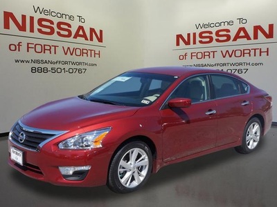 nissan altima 2014 red sedan 2 5 sv gasoline 4 cylinders front wheel drive automatic 76116