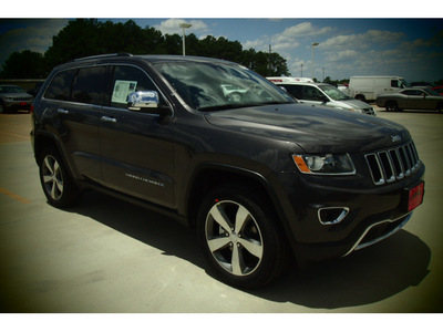 jeep grand cherokee 2014 gray suv limited 6 cylinders automatic 77375