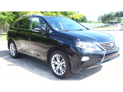 lexus rx 350 2014 black suv 6 cylinders automatic 77074