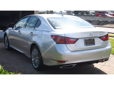 lexus gs 350 2014 silver sedan 6 cylinders automatic 77074