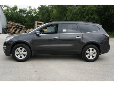 chevrolet traverse 2014 gray lt gasoline 6 cylinders front wheel drive automatic 78114