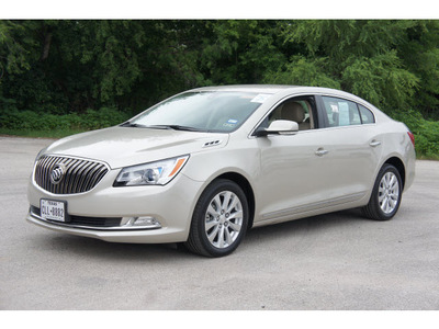 buick lacrosse 2014 beige sedan leather gasoline 4 cylinders front wheel drive automatic 78114