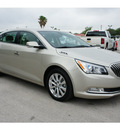 buick lacrosse 2014 beige sedan leather gasoline 4 cylinders front wheel drive automatic 78114