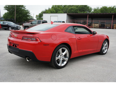 chevrolet camaro 2014 red coupe lt gasoline 6 cylinders rear wheel drive automatic 78114