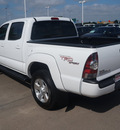 toyota tacoma 2013 white prerunner v6 gasoline 6 cylinders 2 wheel drive automatic 76053