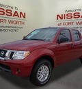 nissan frontier 2014 red sv gasoline 6 cylinders 2 wheel drive automatic with overdrive 76116