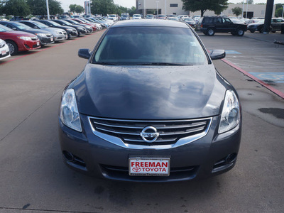 nissan altima 2012 dk  gray sedan 2 5 s gasoline 4 cylinders front wheel drive automatic 76053