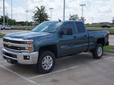 chevrolet silverado 2500hd 2015 blue lt 8 cylinders automatic 76051