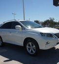 lexus rx 350 2013 white suv awd 4dr gasoline 6 cylinders all whee drive automatic 77074