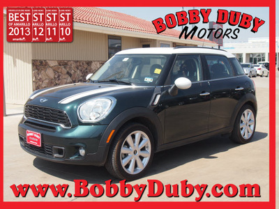 mini cooper countryman 2012 dk  green s gasoline 4 cylinders front wheel drive automatic 79110