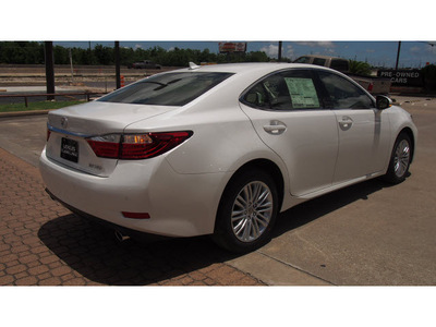 lexus es 350 2014 white sedan gasoline 6 cylinders front wheel drive automatic 77546