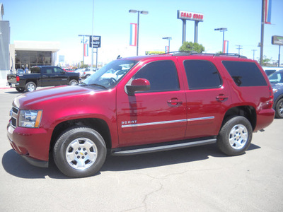 chevrolet tahoe 2011 red suv ls 8 cylinders automatic 79925