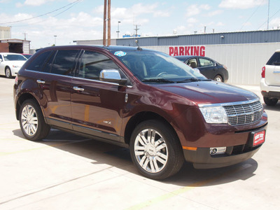 lincoln mkx 2010 dk  red suv gasoline 6 cylinders front wheel drive automatic 79110