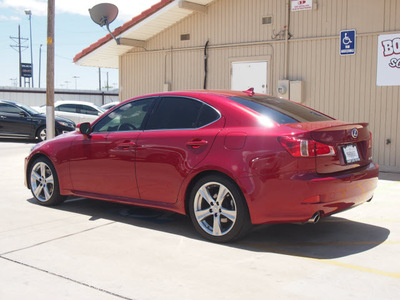 lexus is 250 2012 red sedan gasoline 6 cylinders rear wheel drive automatic 79110