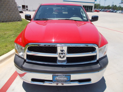 ram 1500 2011 red pickup truck st flex fuel 8 cylinders 2 wheel drive automatic 75606