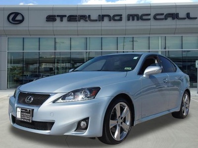 lexus is 250 2012 blue sedan 6 cylinders automatic 77074