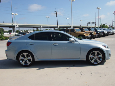 lexus is 250 2012 blue sedan 6 cylinders automatic 77074