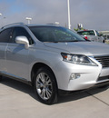 lexus rx 350 2013 silver suv 6 cylinders 5 speed with overdrive 77074